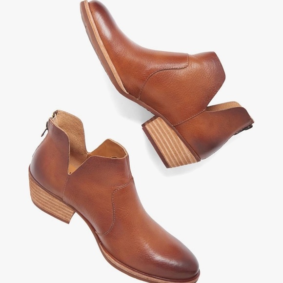 KORK-EASE Women's Skye Leather Ankle Bootie Size 7.5 - Picture 1 of 13